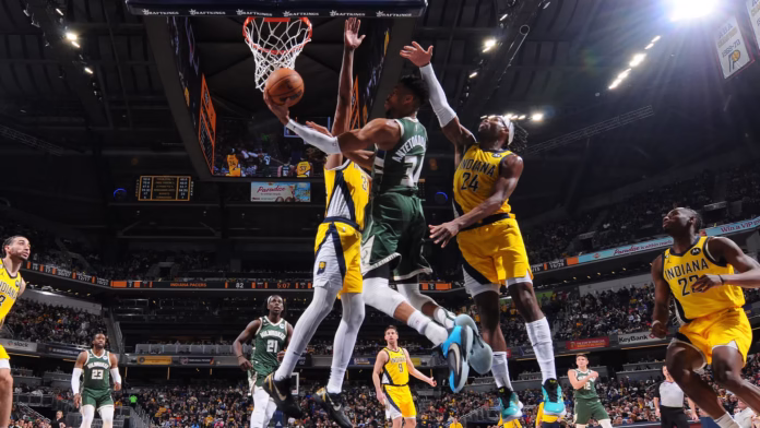 pacers vs milwaukee bucks match player stats