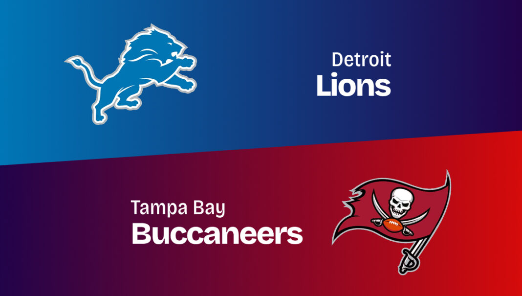 Tampa bay buccaneers vs Detroit lions match player stats