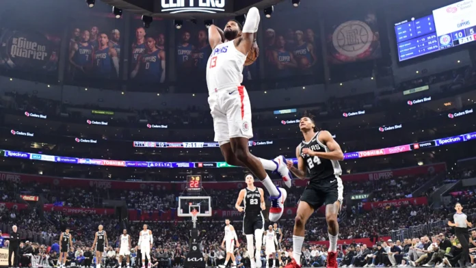 la clippers vs san antonio spurs match player stats