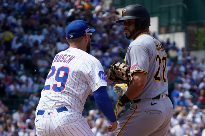 pittsburgh pirates vs chicago cubs match player stats
