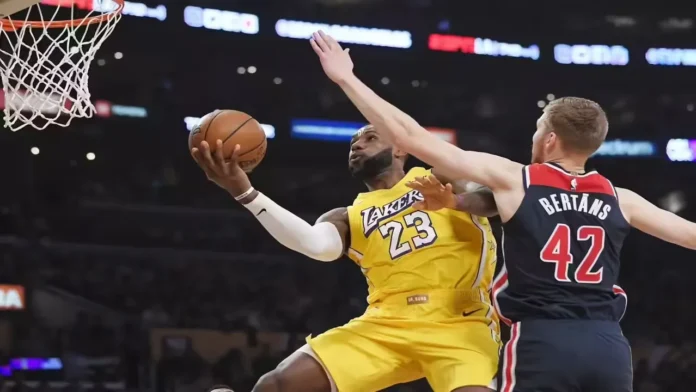 washington wizards vs lakers match player stats