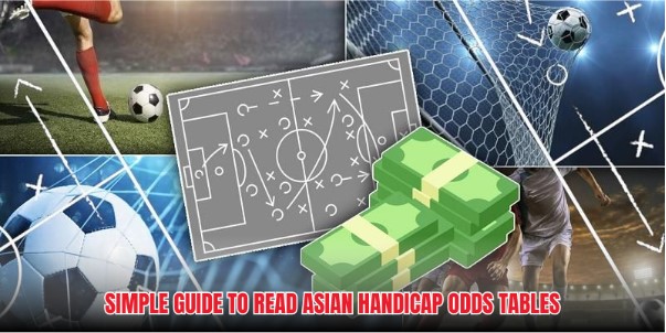 Simple guide to read asian handicap odds tables